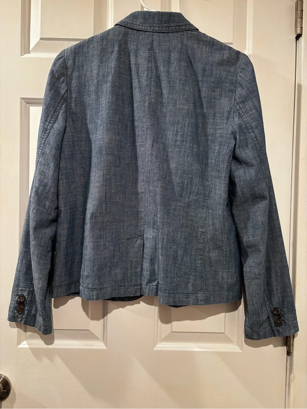J. Crew Chambray Blazer